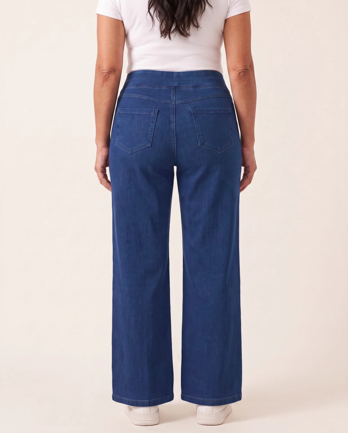 Jeans Wide Leg VivaCuerpo™ — Sin Botón, Sin Cierre — imagen 2