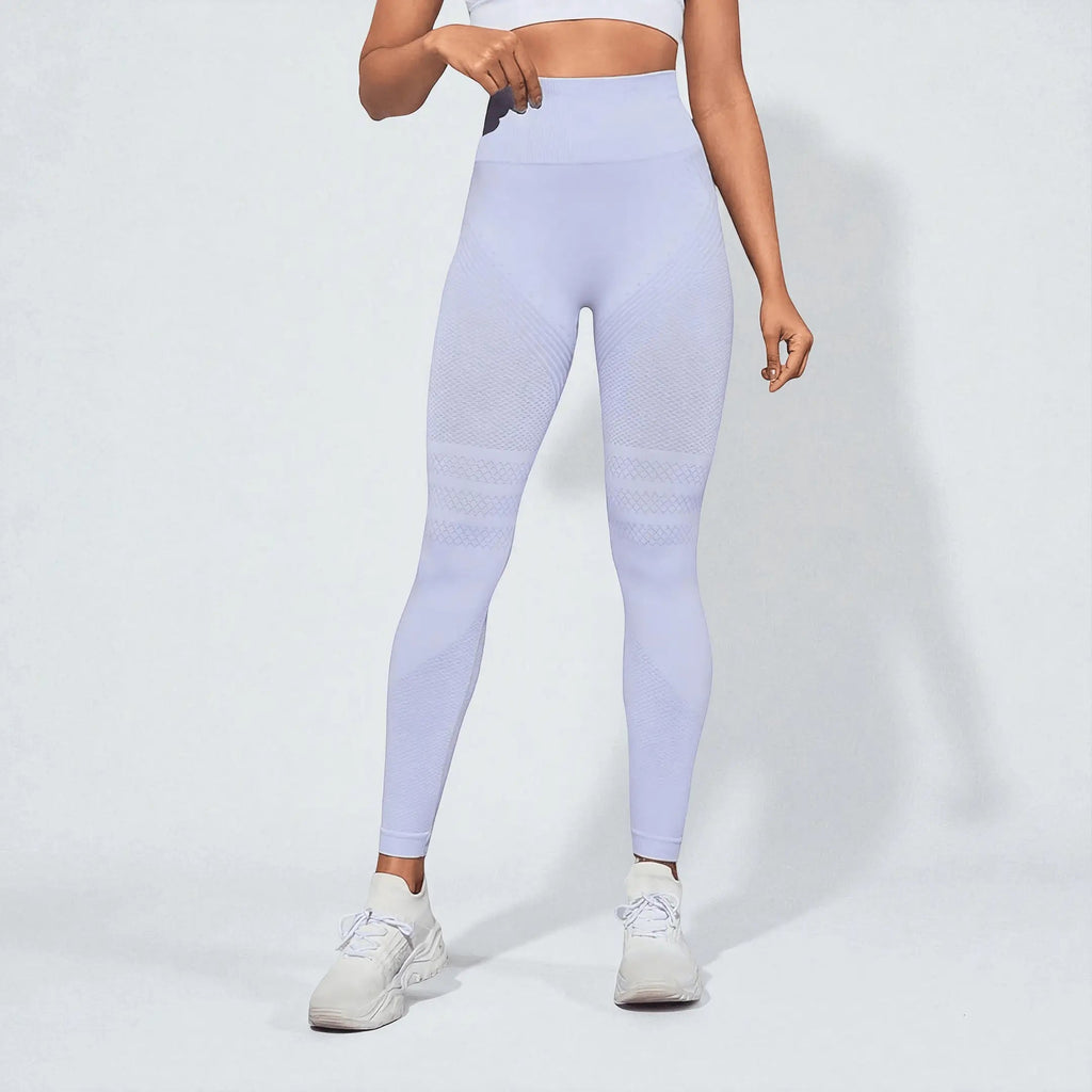 Leggings 3D VivaCuerpo™ - Lila claro — imagen 2