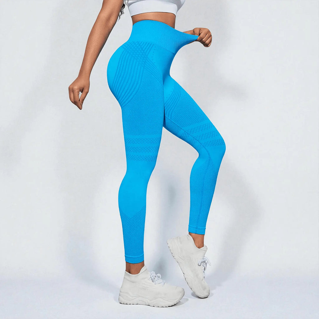 Leggings 3D VivaCuerpo™ - Azul — imagen 2
