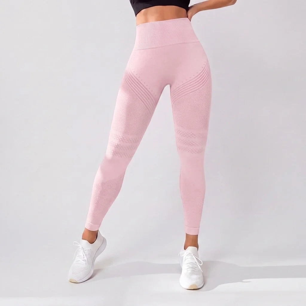 Leggings 3D VivaCuerpo™ - Rosa pastel — imagen 2