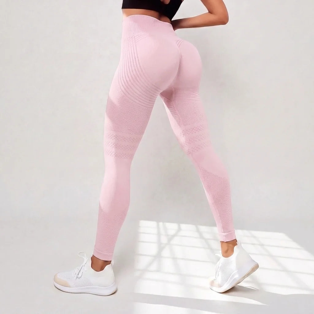 Leggings 3D VivaCuerpo™ - Rosa pastel — imagen 3