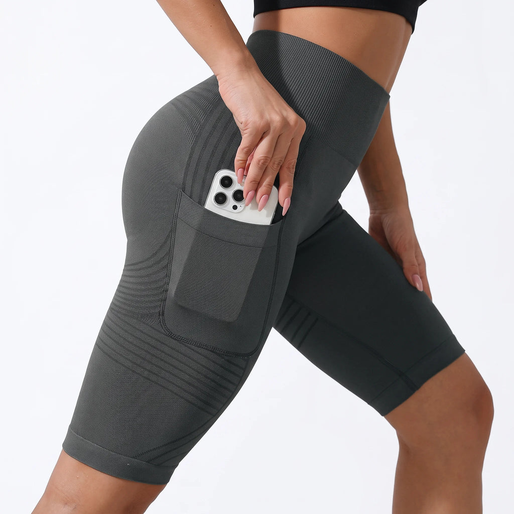 Legging Corto 3D VivaCuerpo™ con Bolsillo — imagen 2